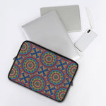 Colorful Bohemian Mandala Pattern Print Laptop Sleeve