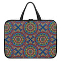 Colorful Bohemian Mandala Pattern Print Laptop Sleeve With Handle