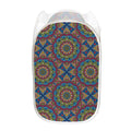 Colorful Bohemian Mandala Pattern Print Mesh Laundry Hamper