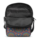 Colorful Bohemian Mandala Pattern Print Rectangular Crossbody Bag