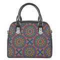 Colorful Bohemian Mandala Pattern Print Shoulder Handbag