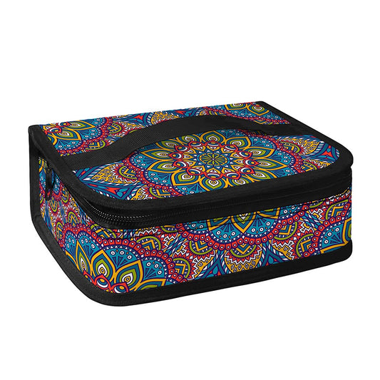 Colorful Bohemian Mandala Pattern Print Small Lunch Bag