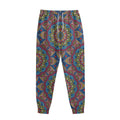 Colorful Bohemian Mandala Pattern Print Sweatpants