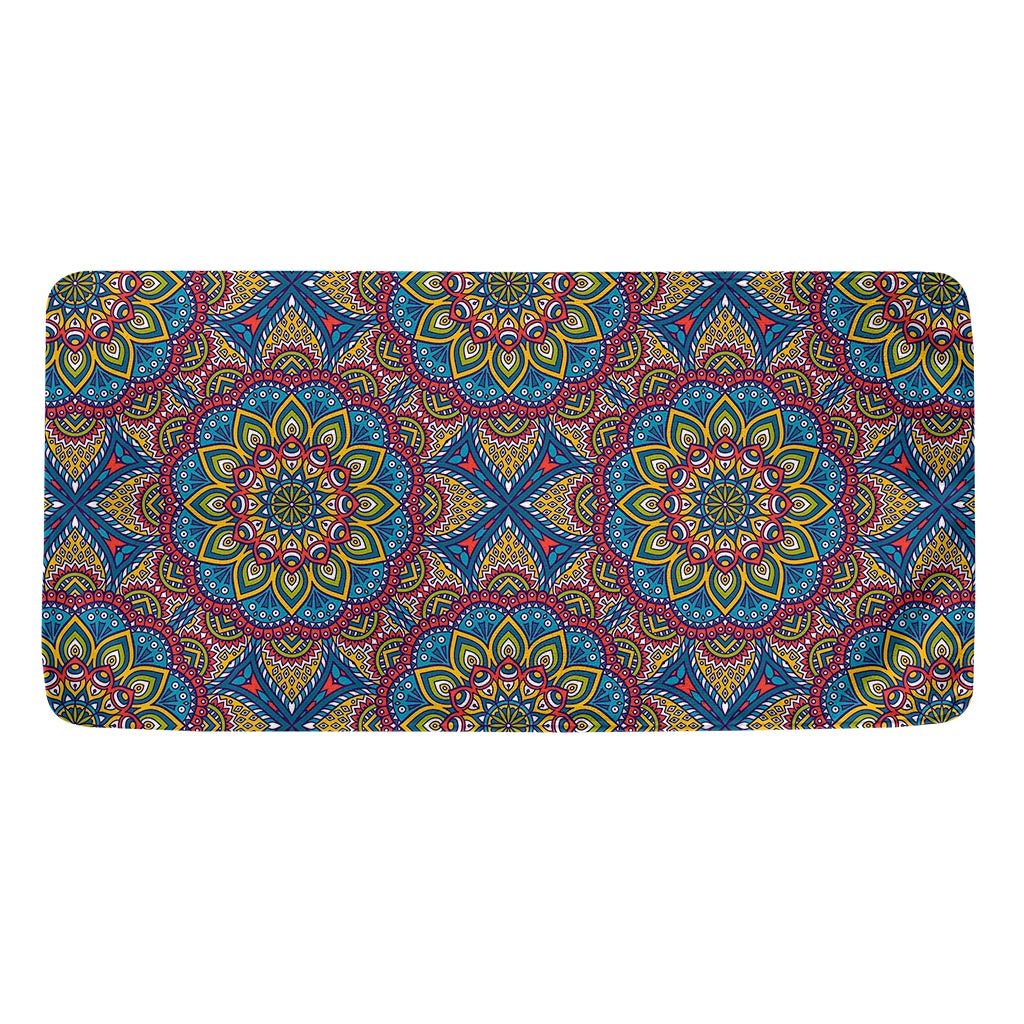 Colorful Bohemian Mandala Pattern Print Towel