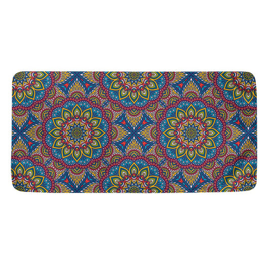 Colorful Bohemian Mandala Pattern Print Towel