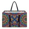 Colorful Bohemian Mandala Pattern Print Utility Tote Bag