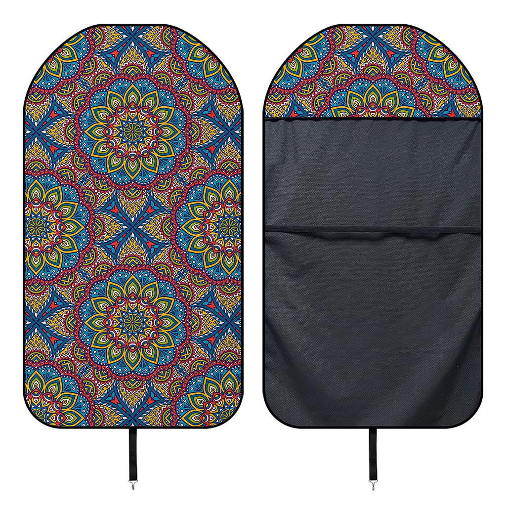 Colorful Bohemian Mandala Pattern Print Waterproof Car Seat Cover
