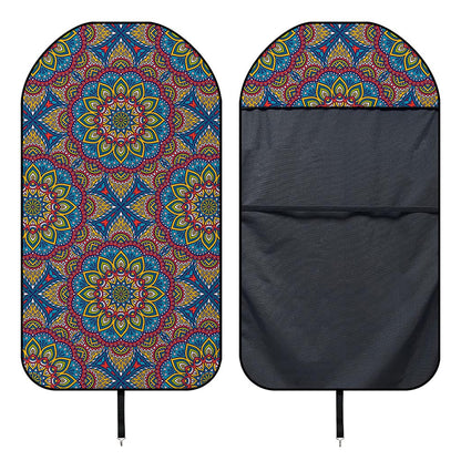 Colorful Bohemian Mandala Pattern Print Waterproof Car Seat Cover