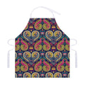 Colorful Boho Paisley Pattern Print Adjustable Apron