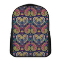 Colorful Boho Paisley Pattern Print Casual Backpack