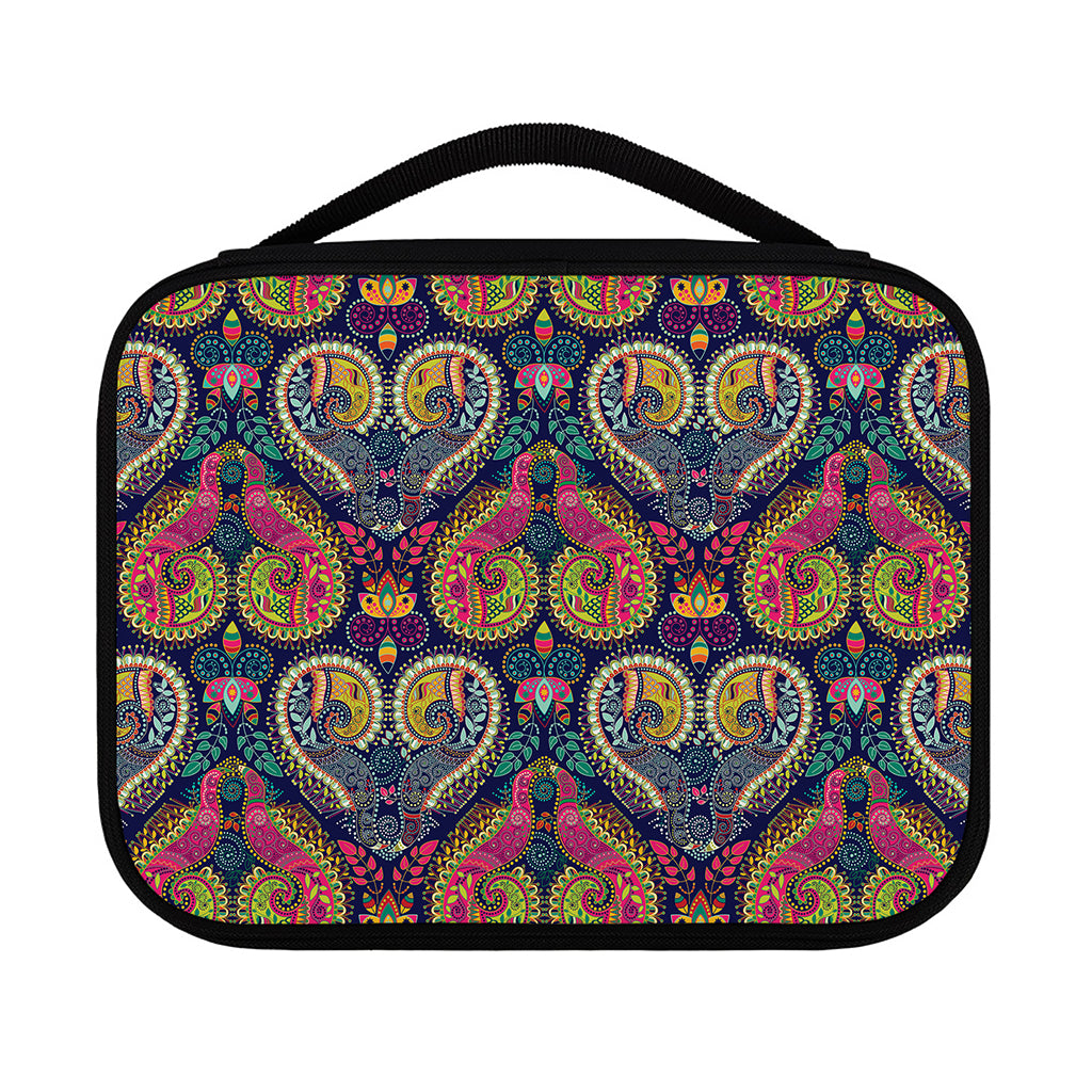 Colorful Boho Paisley Pattern Print Classic Bible Case