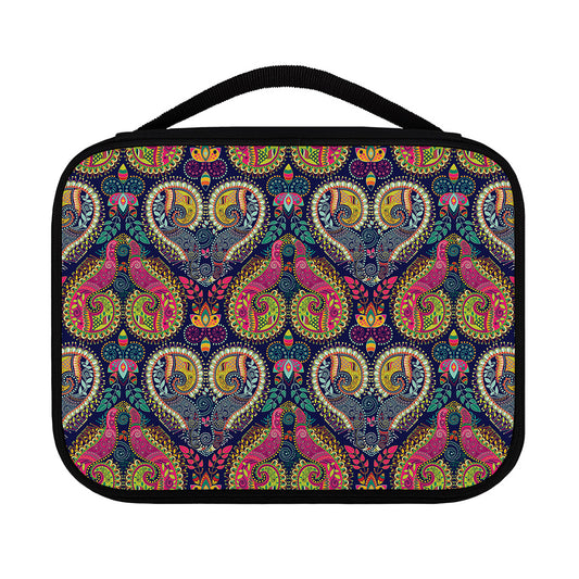 Colorful Boho Paisley Pattern Print Classic Bible Case
