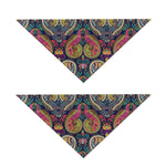 Colorful Boho Paisley Pattern Print Dog Bandana
