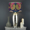 Colorful Boho Paisley Pattern Print Drum Lamp Shade