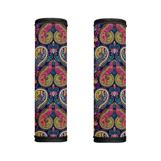 Colorful Boho Paisley Pattern Print Handle Covers