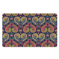 Colorful Boho Paisley Pattern Print Polyester Doormat