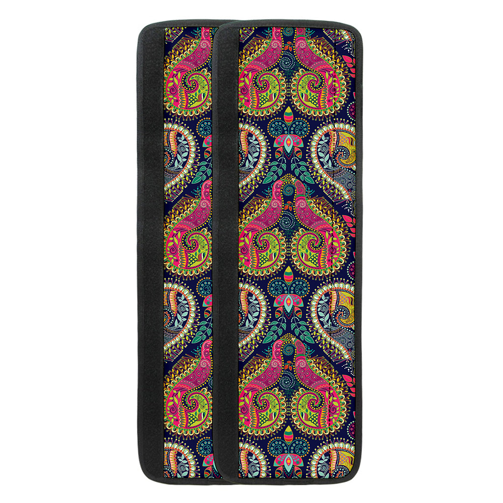 Colorful Boho Paisley Pattern Print Refrigerator Handle Covers