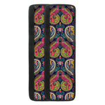 Colorful Boho Paisley Pattern Print Refrigerator Handle Covers