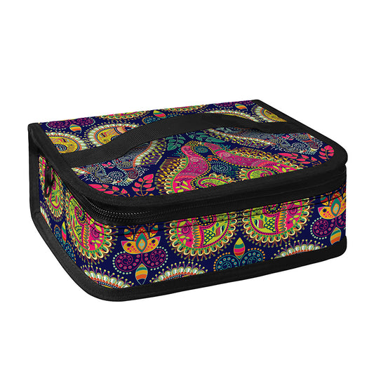 Colorful Boho Paisley Pattern Print Small Lunch Bag