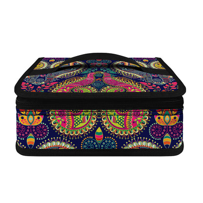 Colorful Boho Paisley Pattern Print Small Lunch Bag