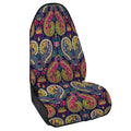 Colorful Boho Paisley Pattern Print Waterproof Car Seat Cover
