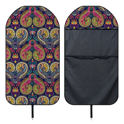 Colorful Boho Paisley Pattern Print Waterproof Car Seat Cover