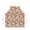 Colorful Books Pattern Print Adjustable Apron