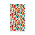 Colorful Books Pattern Print Baby Crib Sheet