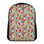 Colorful Books Pattern Print Casual Backpack