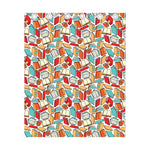 Colorful Books Pattern Print Curtain