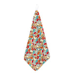 Colorful Books Pattern Print Hand Towel