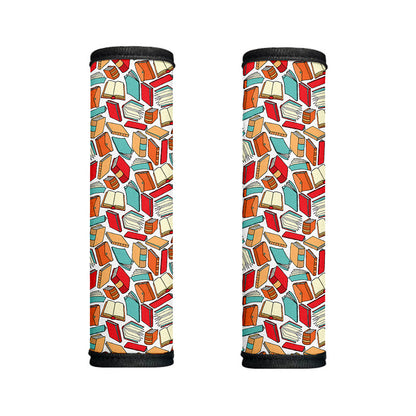 Colorful Books Pattern Print Handle Covers