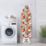 Colorful Books Pattern Print Ironing Board Cover
