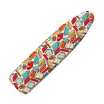 Colorful Books Pattern Print Ironing Board Cover