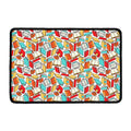 Colorful Books Pattern Print Kitchen Mat
