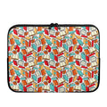Colorful Books Pattern Print Laptop Sleeve