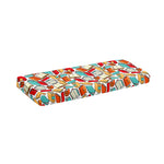 Colorful Books Pattern Print Piano Keyboard Cover