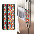 Colorful Books Pattern Print Refrigerator Handle Covers