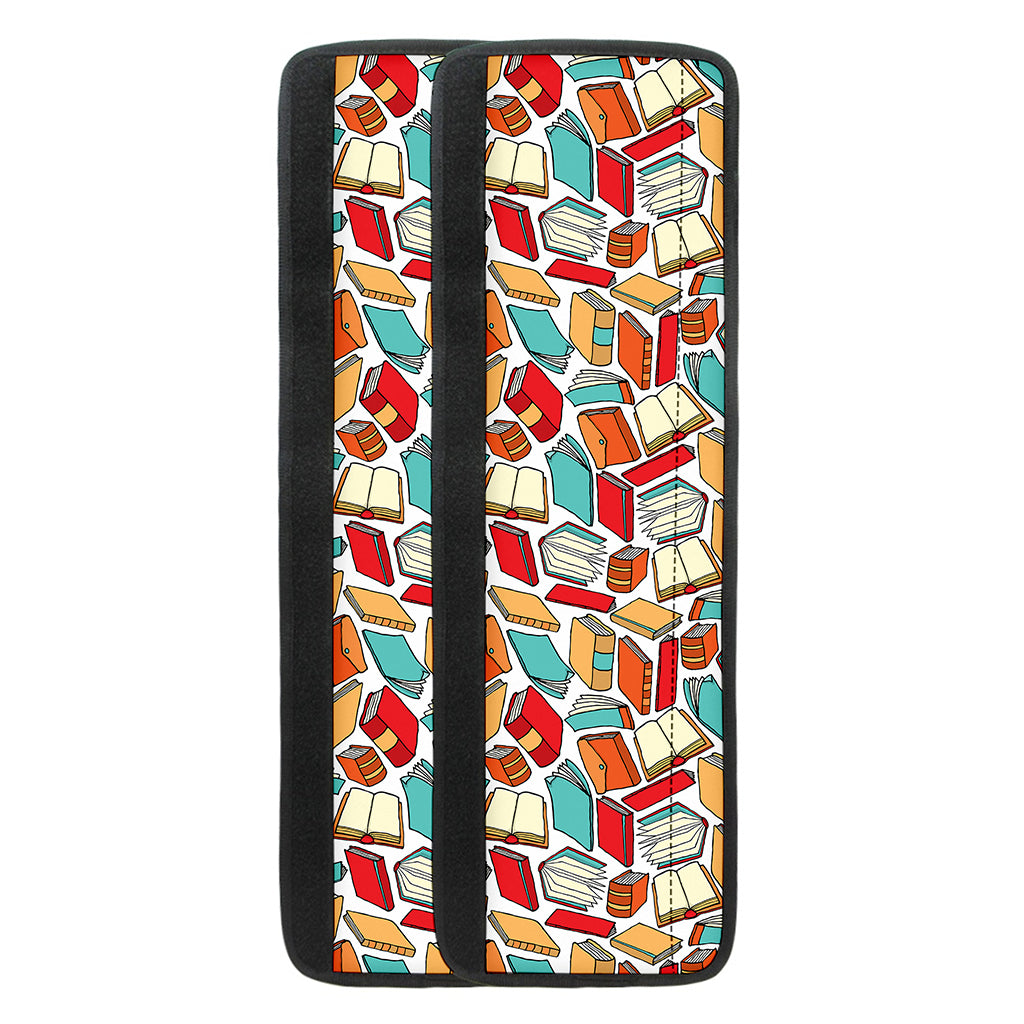 Colorful Books Pattern Print Refrigerator Handle Covers