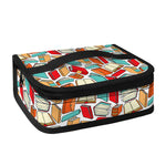 Colorful Books Pattern Print Small Lunch Bag