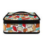 Colorful Books Pattern Print Small Lunch Bag