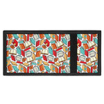 Colorful Books Pattern Print Trifold Wallet