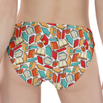 Colorful Books Pattern Print Women's Panties