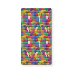 Colorful Brick Puzzle Game Pattern Print Baby Crib Sheet