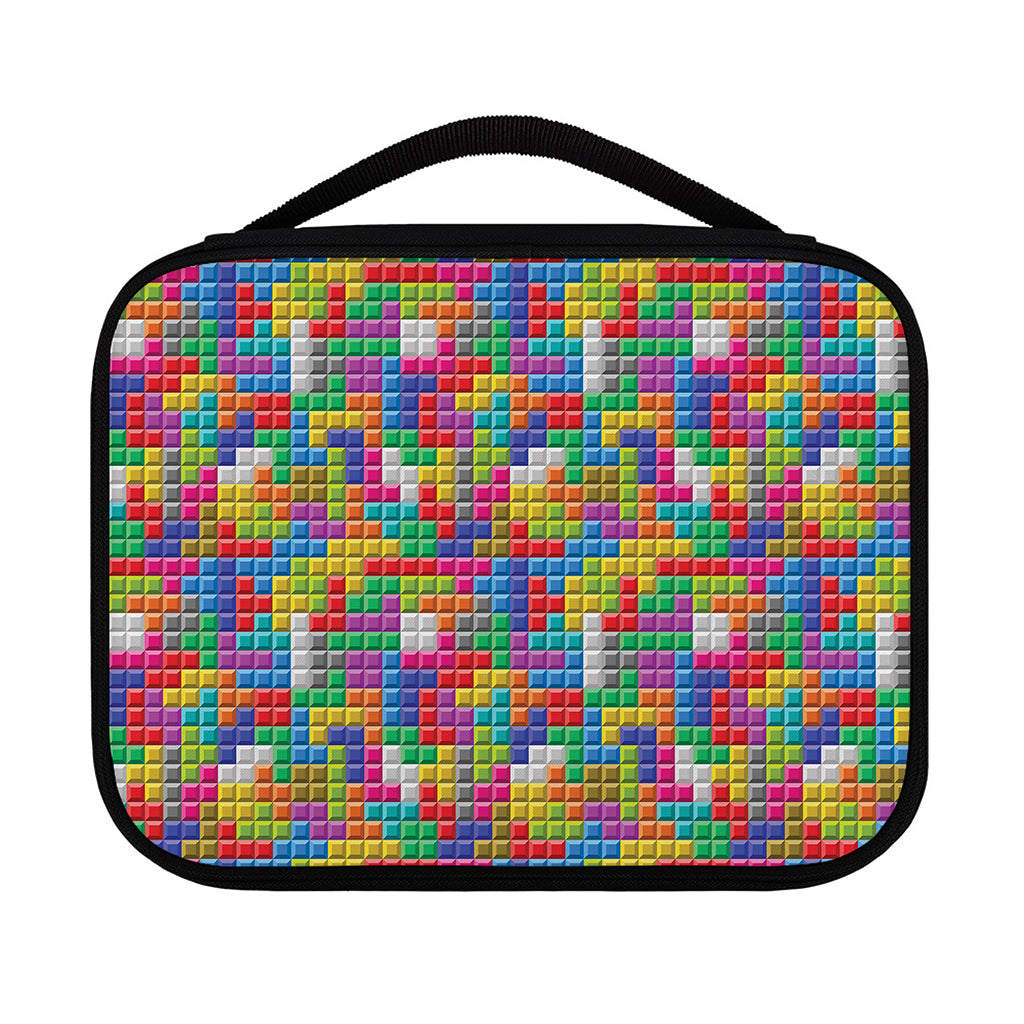 Colorful Brick Puzzle Game Pattern Print Classic Bible Case