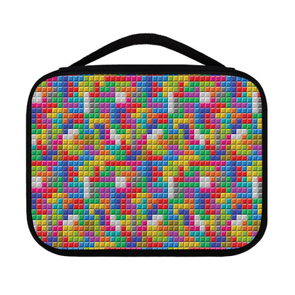 Colorful Brick Puzzle Game Pattern Print Classic Bible Case