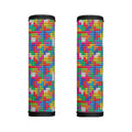 Colorful Brick Puzzle Game Pattern Print Handle Covers