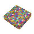 Colorful Brick Puzzle Game Pattern Print Outdoor Seat Cushion Cover