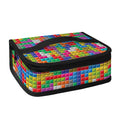 Colorful Brick Puzzle Game Pattern Print Small Lunch Bag