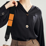 Colorful Brick Puzzle Video Game Print Bag Strap